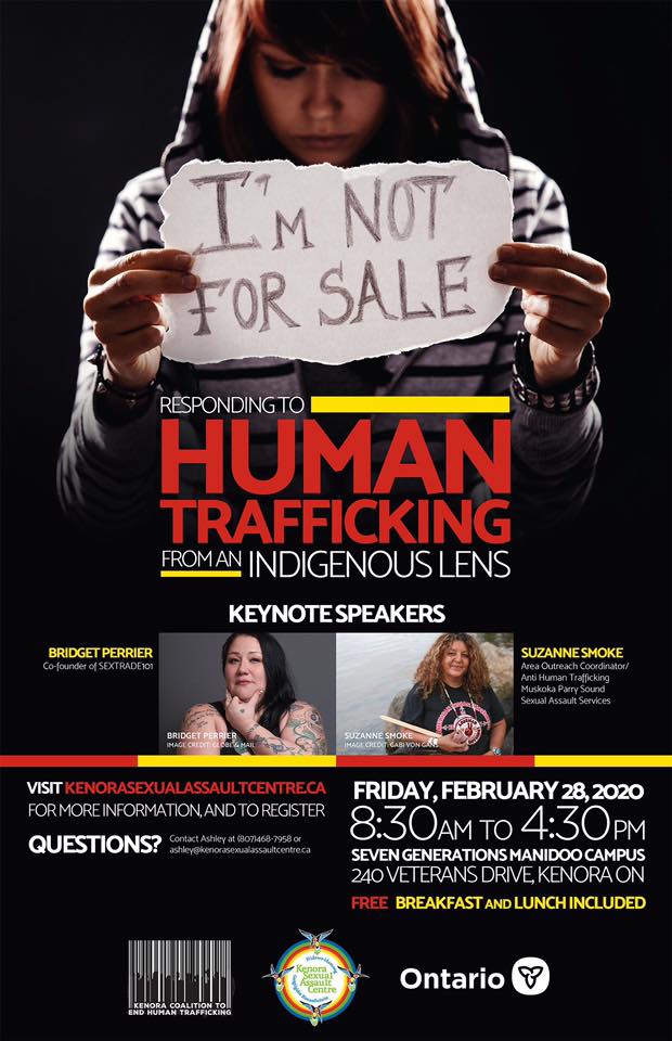 If you can attend this, please do and support these amazing women. <a href="/BridgetST101/">Bridget Perrier</a> &amp; Suzanne Smoke

Learn more:
kenorasexualassaultcentre.ca