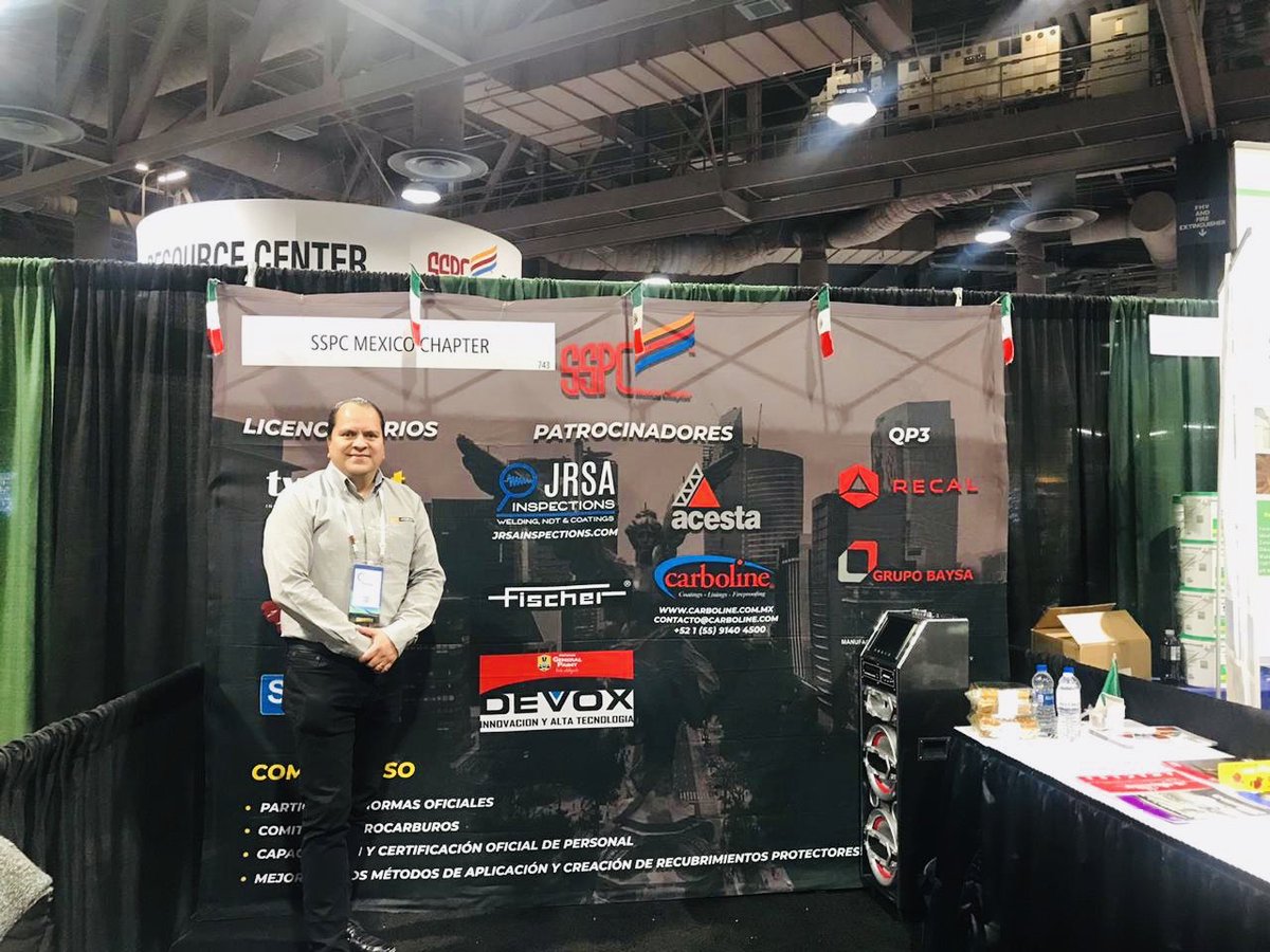 HelmutFischerMx's tweet image. Participar en la industria de los recubrimientos brindando asesoría para garantizar la calidad de los mismos, es muy importante. 
Helmut Fischer México es parte del Capítulo SSPC México y está presente en el primer evento. 

#SSPCCoatings2020
#MeasuringMadeEasy #Coatings