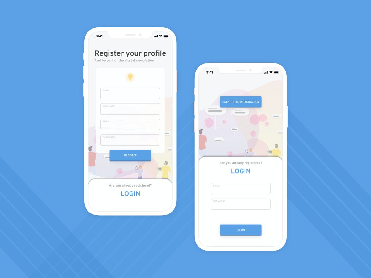 Daniele_Scanfe's tweet photo. Sign Up Page for Daily UI Challenge 👊🏻🚀
#colors #dailyui #dailyui001 #data #datastream #design #graphic #illustration #interaction #login #mobile #revolution #signup #ui #ux https://t.co/WTmT1MwU9T