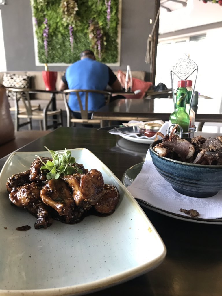 FridaysMidrand Black owned, amazing food and a perfect place to relax with friends.Aesthetically pleasing with a walk in wine cellar. I’ve never been disappointed by their food