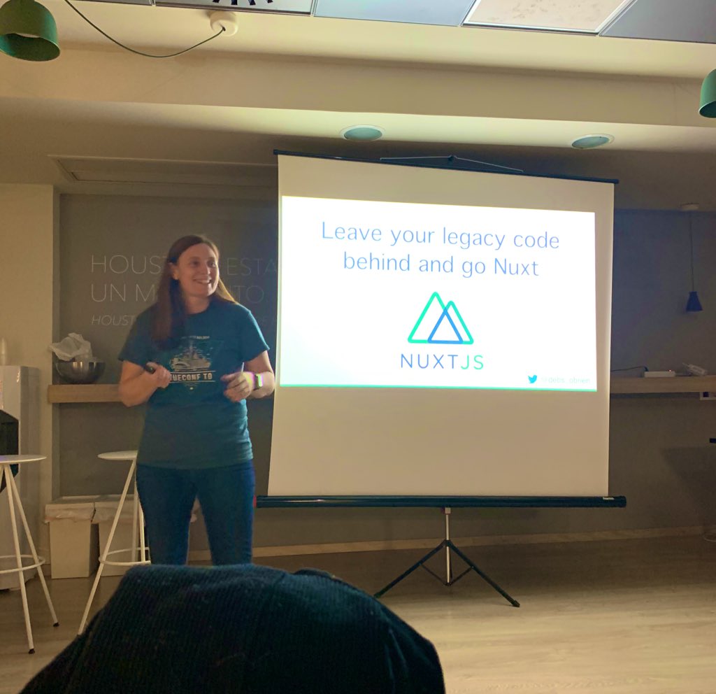 pablosirera's tweet image. Leave your legacy code behind and go Nuxt @debs_obrien 😍@VuejsValencia