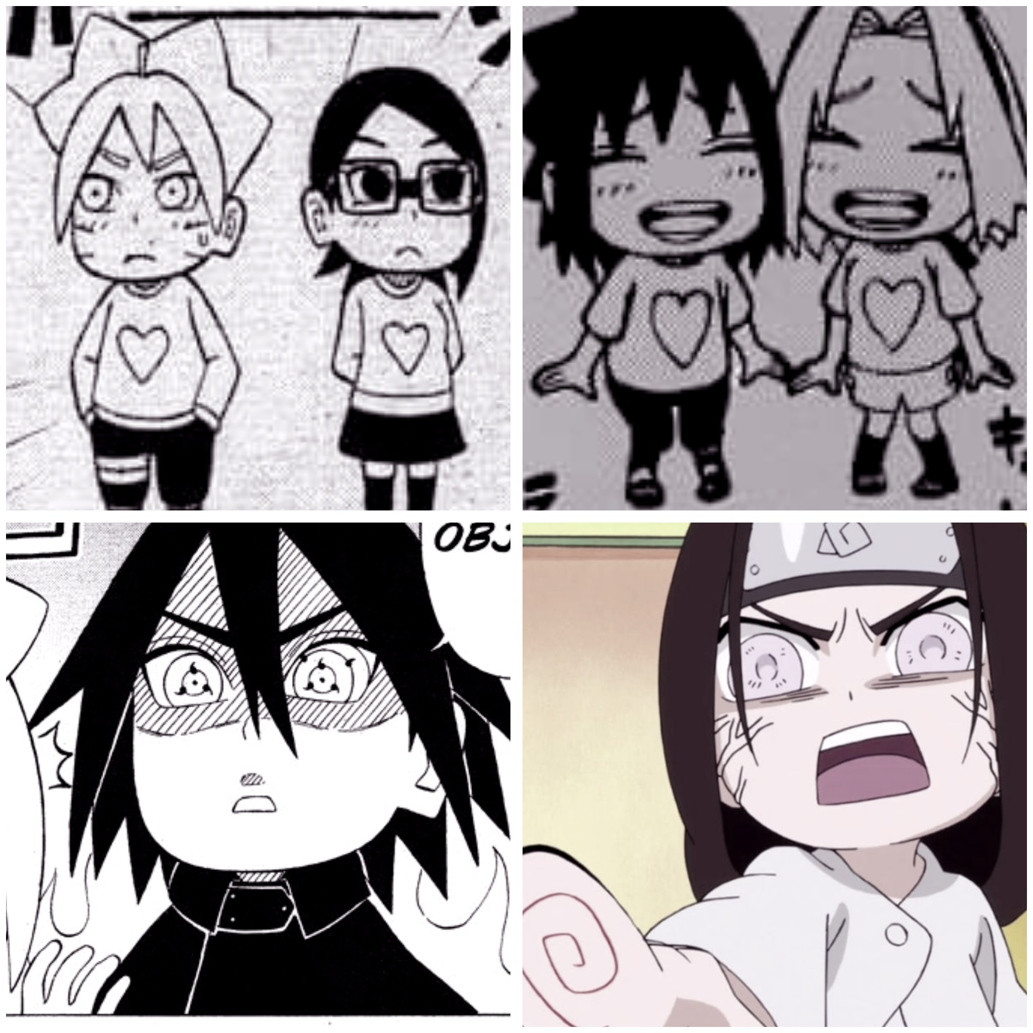 NaruHina Brasil - Boruto é Neji, no sentido de que ele