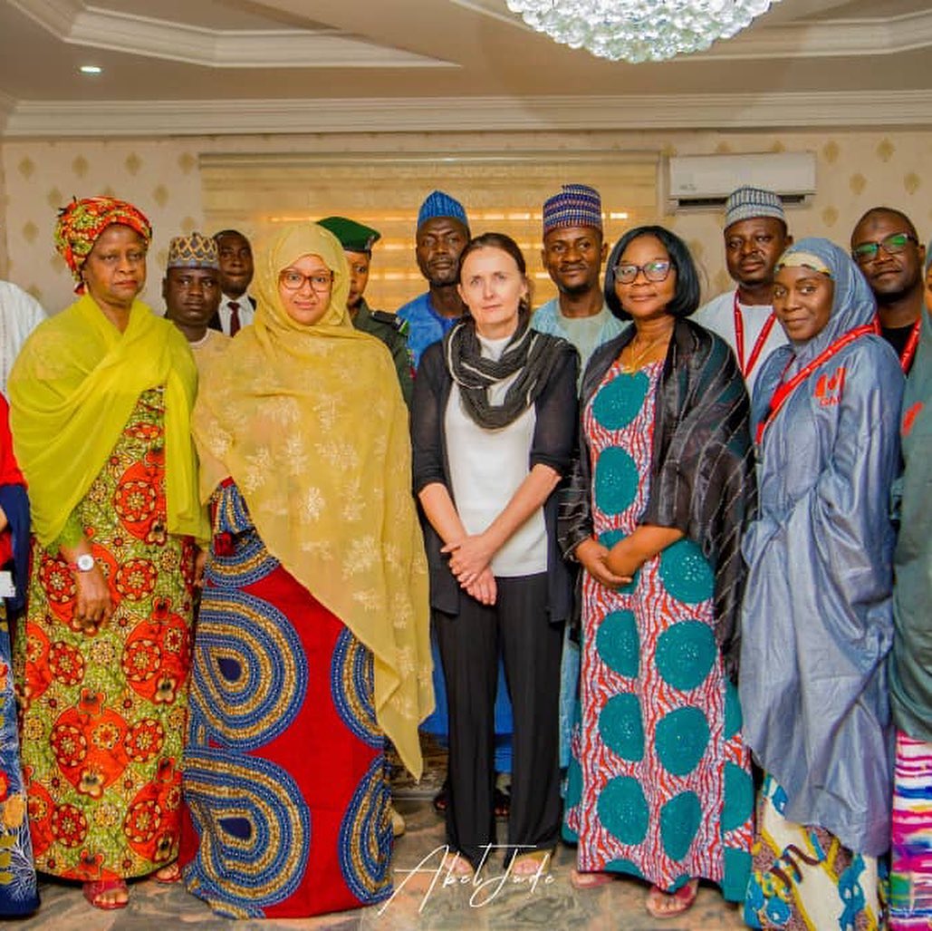 Save the Children team led by the Country Director, Deirdre Keogh visited the First lady of Zamfara State, Hajiya Aisha Bello Matawalle at her office in Gusau yesterday. The advocacy visit was to reinforce partnership with the first lady's office in influencing policy change.