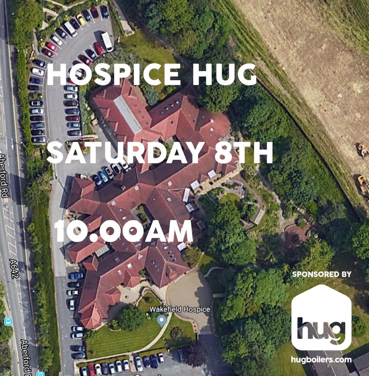 Wakefield Hospice (@wfldhospice) on Twitter photo It's our 30th anniversary & we're having a hospice hug! As we do, a drone will take 📸 to mark the occasion.
We need 250 people, Sat 8.2, 10am
To attend:
⌨ emma.birch@wakefieldhospice.co.uk
☎ 01924 331407
Thanks to sponsor <a href="/HUGboilers/">Hug Boilers</a> - your home in good hands It's our 30th anniversary & we're having a hospice hug! As we do, a drone will take 📸 to mark the occasion.
We need 250 people, Sat 8.2, 10am
To attend:
⌨ emma.birch@wakefieldhospice.co.uk
☎ 01924 331407
Thanks to sponsor <a href="/HUGboilers/">Hug Boilers</a> - your home in good hands