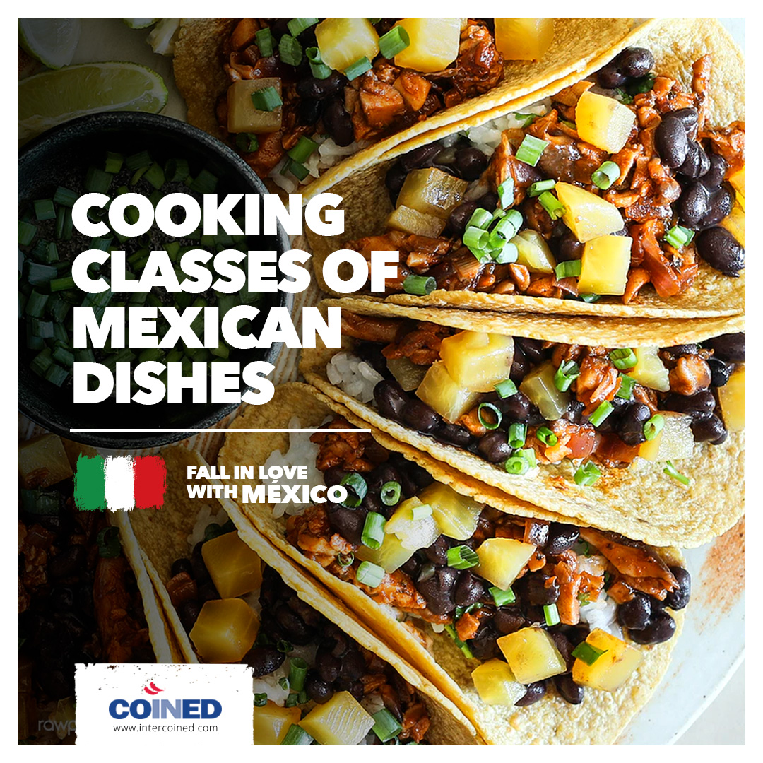 FALL IN LOVE WITH MEXICO! ❤️🇲🇽
If you want to further your knowledge of Mexican culture, consider taking a cooking class from a local cocina! Learn the culture, traditions and history of some of popular Mexican dishes.

Contact us to get more info about our programs! 🤓