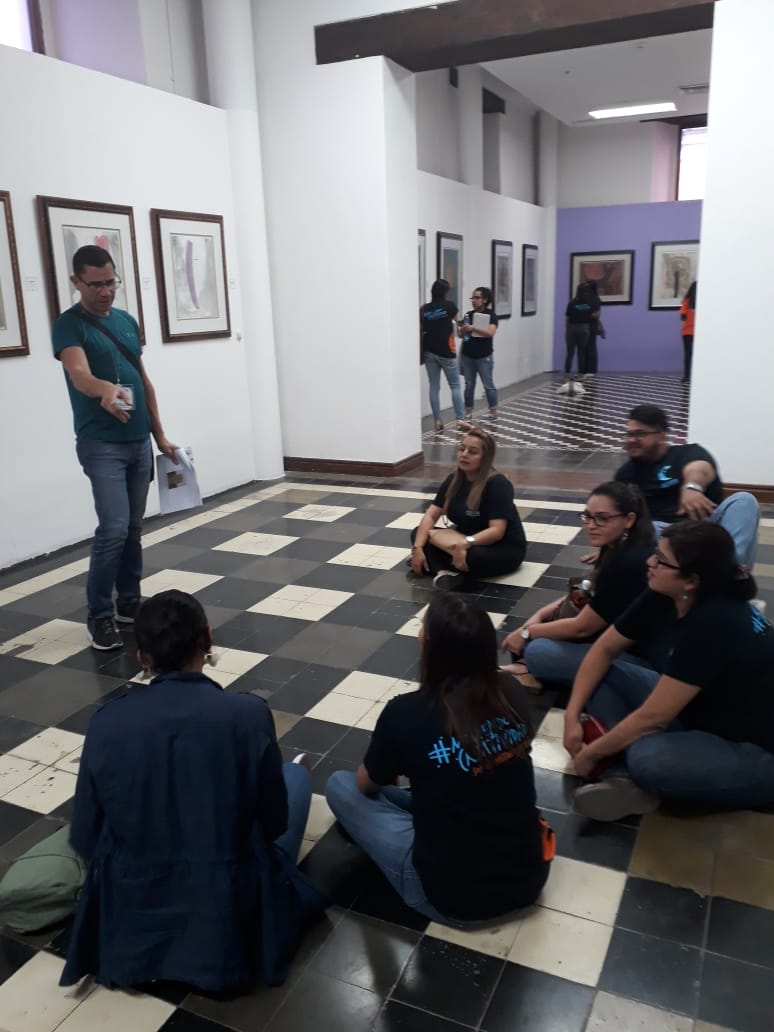 educahn's tweet image. #SoyEduca #MoviendoCreatividad

La semana pasada el equipo Educa realizó una visita a la exposición #TamayoUniversal, instalada en @minhonduras. Pronto se vienen los recorridos guiados con niños y niñas de escuelas. 

¡Nos encanta! 👏🏽💪🏾😀