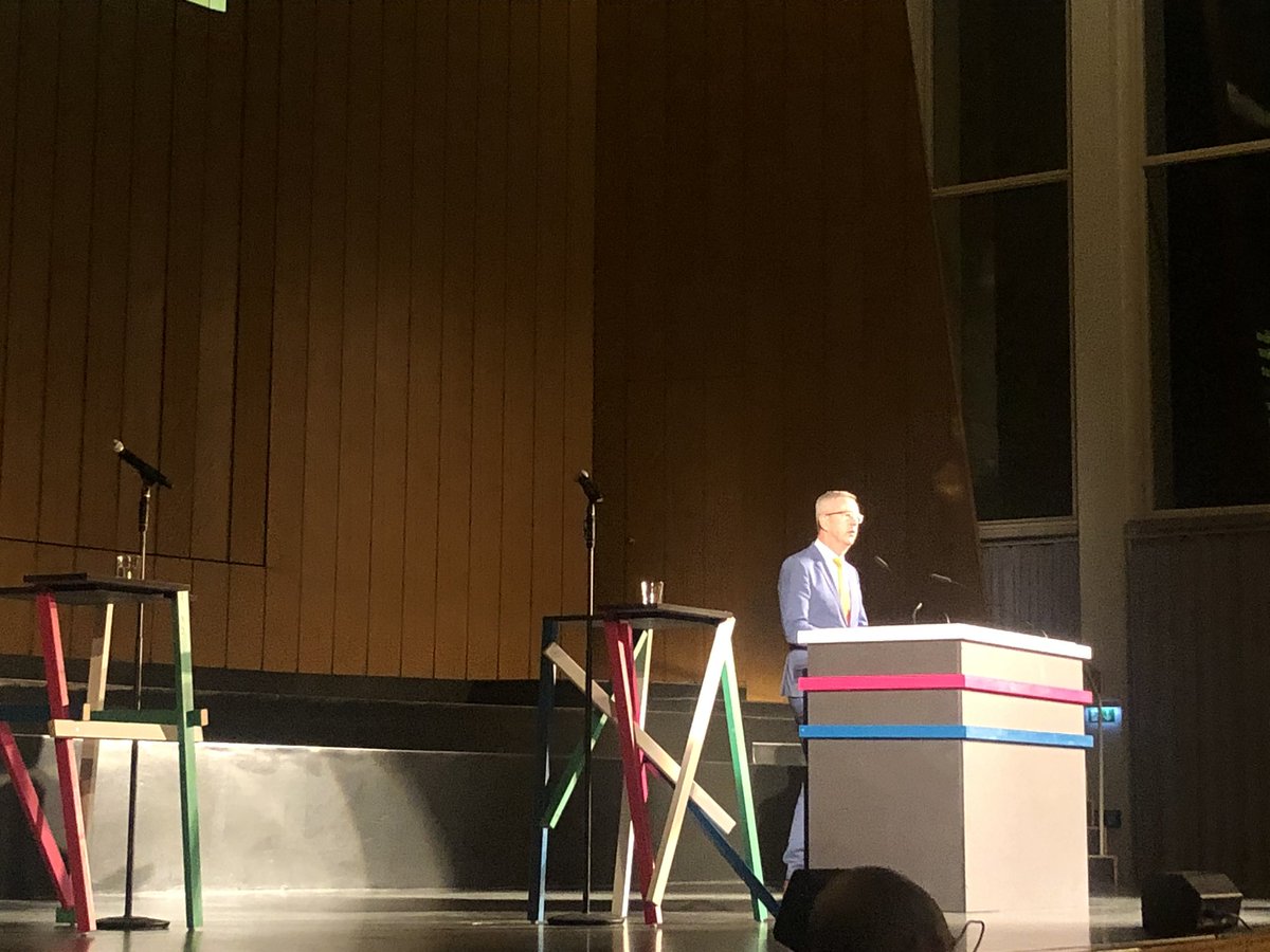 scriptsberlin's tweet photo. It’s on! Our inauguration just started with a welcome address by the president of @FU_Berlin Günter M. Ziegler and Jutta Allmendinger, president of @WZB_Berlin #scriptsconf https://t.co/3nWUd9iUED
