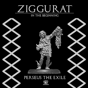 Geekerati's tweet photo. We really like the Perseus the Exile figure from @LucidEyePublish's Ziggurat line of figures. It's a great era for smaller miniature producers. High quality miniatures and rules. https://t.co/KxiiYJWBpT