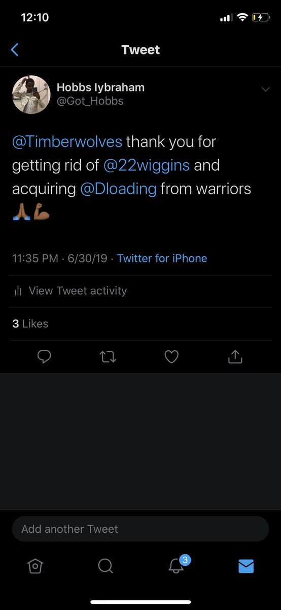 Got_Hobbs's tweet photo. I should be a NBA analyst 🤦🏾‍♂️ @Timberwolves @Dloading @KarlTowns https://t.co/N61yQO5UkI