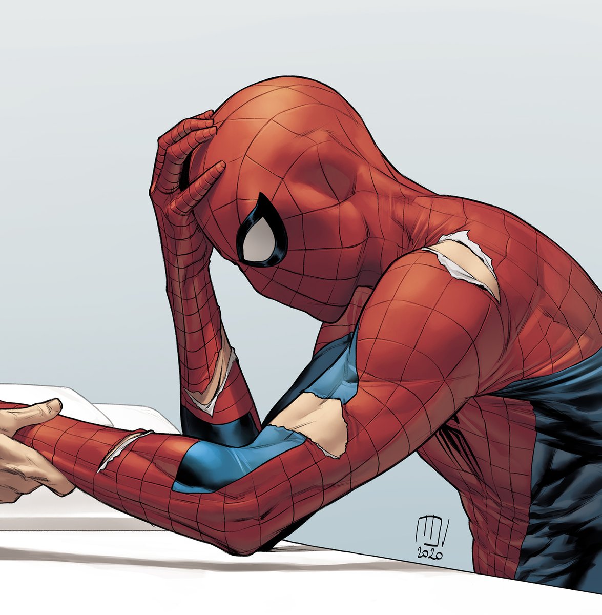 MattiaIulis's tweet image. My nerd physiotherapist asked me to do a commission for him!

@Marvel