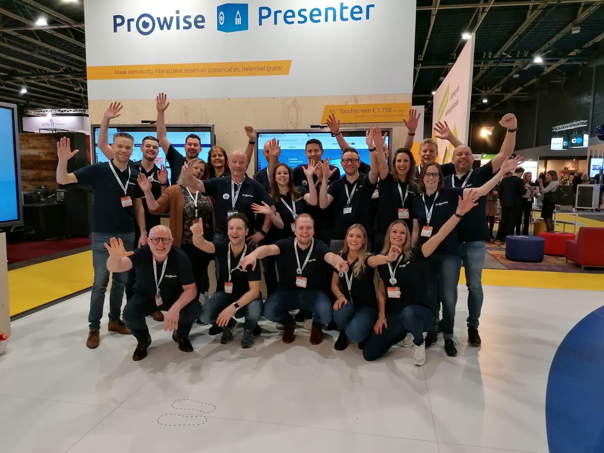 ICTMart's tweet image. Een voorrecht om deel uit te maken van zo’n geweldig Prowise Team. #Ipon