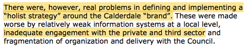 Angeldale101's tweet photo. Just some things a paid Tourism consultant told @calderdale re destination branding & why smothering individual town brands was not a good thing. Did they listen? No! #TheyKnowBest
@hbbusinessforum
@MytholmroydBN
@Todconnect
#UniqueIsBest
Bring back @HebenBridgeTIC Twitter a/c https://t.co/GaaKbIU9lg
