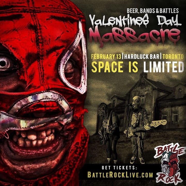PWSpaceMonkey's tweet photo. ❤️🐒 in No-Ring Valentines Day Battle #TorontoWrestling
next Thurs. Feb. 13
@Battlerock_TO #ValentinesDayMassacre!!

🎫 tickets https://t.co/LvoO9vxnN7

#BattleRock #BeerBandsBattle https://t.co/IWCwl0qClX