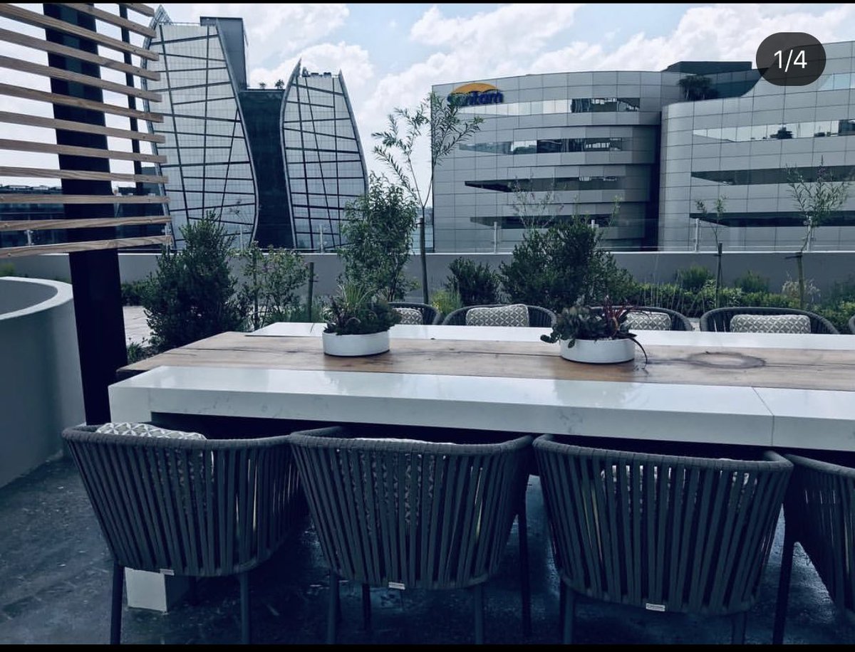 SandeckSandton CityWould I recommend the food? Not really The atmosphere? Definitely! Set on the roof top in the midst of beautiful buildings. A lovely hangout spot – at  The San Deck