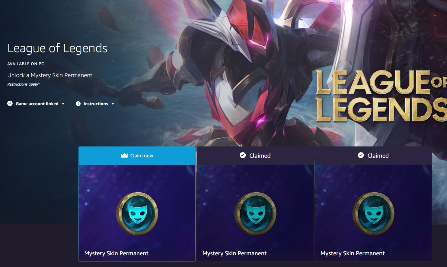 moobeat on X: New TFT and LoL loot is up on Twitch Prime! LoL:   TFT:    / X