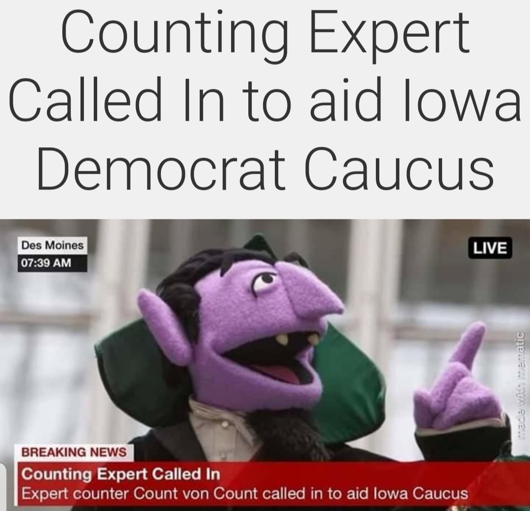 VargasParalegal's tweet photo. The Iowa Caucus is on par to be a bigger fraud than the Fyre Festival fiasco. #politics #vote #IowaFail #Democrats #IowaCaucusResults #IowaCaucus https://t.co/tz4cBreyfs