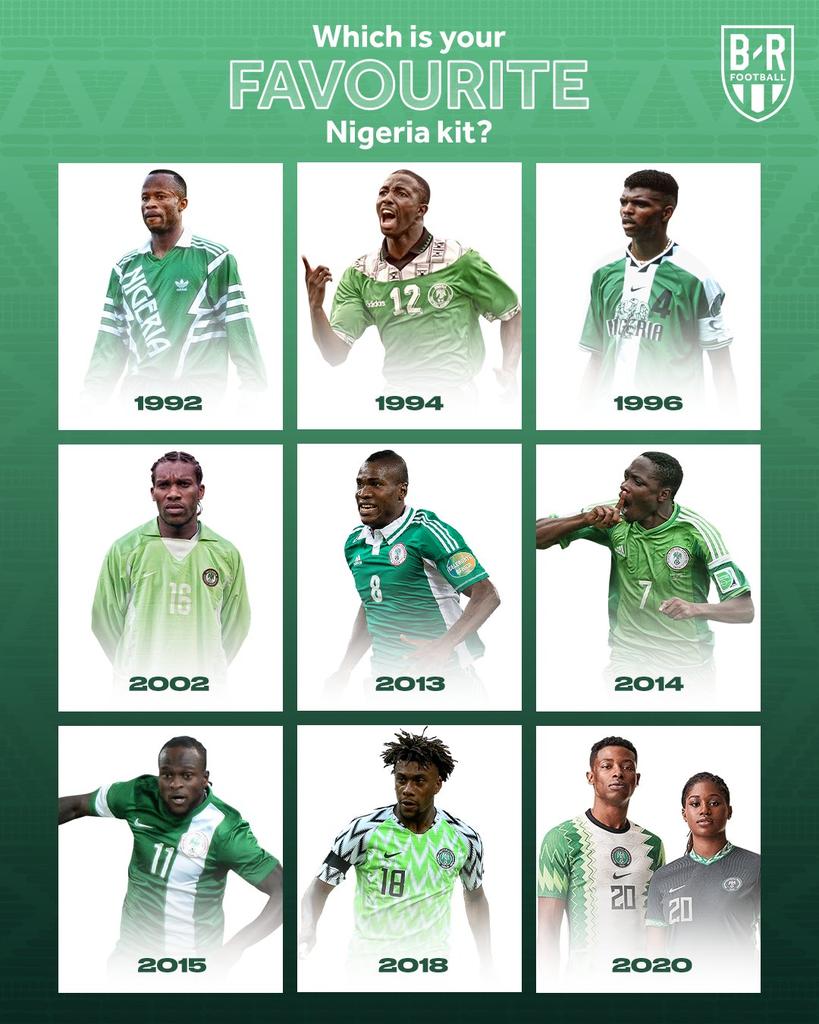matthewtegha's tweet image. Forget MBBS INEC Bashir Kowa Jay Jay Okocha and #Buhari #proudoftacha innoson 

Which is your favorite Nigeria Jersey ????

#OccupyLagos