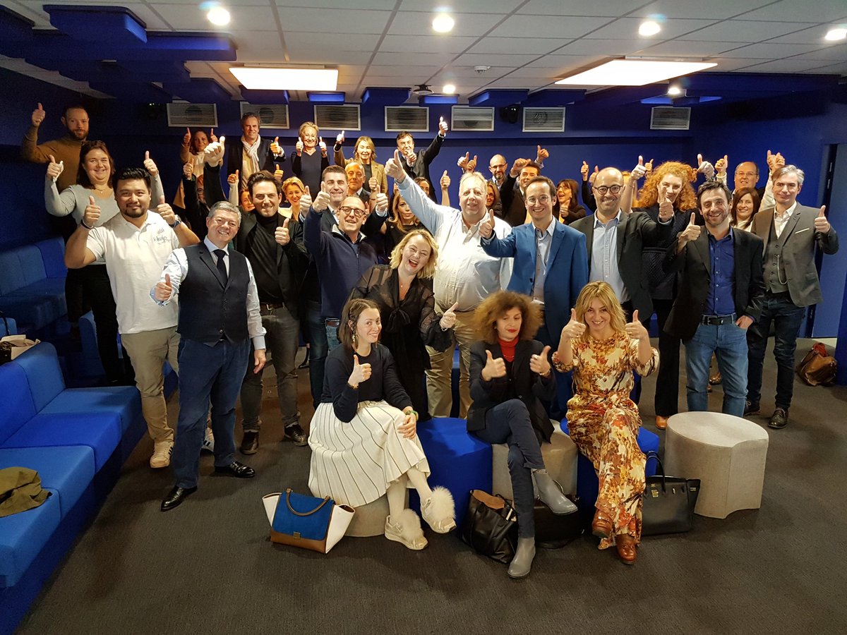 AGENTDOUBLEnet's tweet photo. Ze Restit #CES2020 #VillageFrancophone @EPOKA
Après les mille Francophones à Las Vegas, Ze Restituers Parisianer #MarComTech et #BeautyTech
En préparation, la mise en ligne des captations vidéos des restitutions https://t.co/52Qc4uUK3d