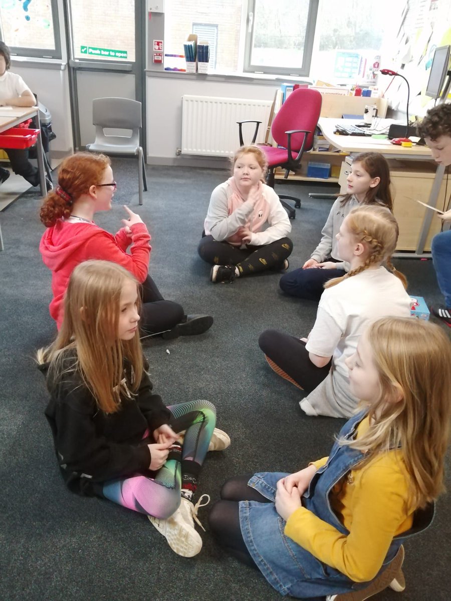 MoorfootPr's tweet photo. Well done to our P6 and 7 pupils for completing the first part of their SQA BSL exams. They were filmed signing a conversation to a partner. 
#ScotlandLovesLanguages @KarenScilt
@scottishcilt
@BSLScotAct2015 @GarvelC https://t.co/4l9BiXZMeu