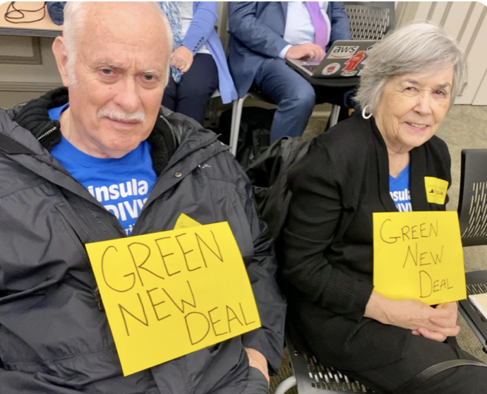browncolleen's tweet photo. .@JeionWard your constituents need your help to pass .@Sam_Rasoul #HB77 & .@carterforva #HB153 from your committee this afternoon! They need a livable future with good jobs for their grandchildren! Tell .@mikemullen4va too!! #GND4VA🌻🌻🌻🌻 https://t.co/IUEcWT42zE