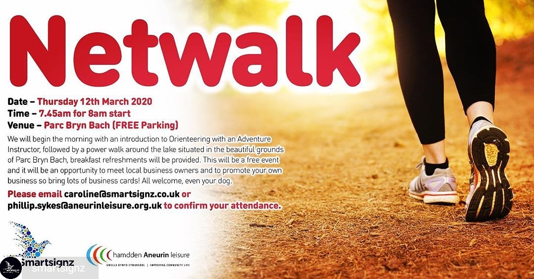 Aneurinleisure's tweet photo. Start your working day in the best possible way!
Join us for a #walk and #talk while you grow your #business.
Book your place now!
#networking #businessnetworking #networkingwithatwist #business #wellbeing #workplacewellbeing https://t.co/JBta9QIoSo