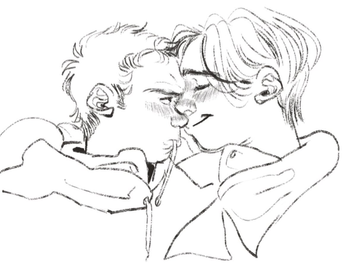 heyy everyone, so i decided I'm gonna offer these $25 lineart bust couple commissions officially for a bit, probably 10 slots give or take?? Dm me!! 2 weeks top turnaround? (fully colored waist up 2 chara comms are still $85 ($65 for one chara) 
