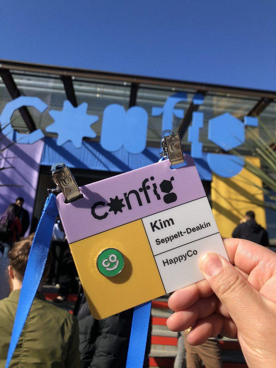 kimsd's tweet photo. #config2020 @HappyCo’s design team ready for a big day of inspiration and learning! 😎 https://t.co/FW33NnzKrl