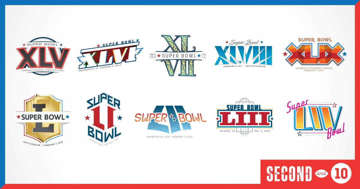 Super Bowl Logos