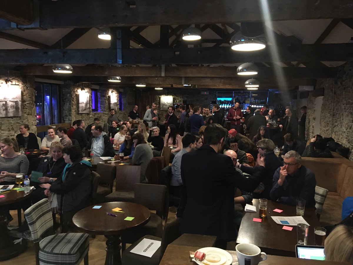 Sinstance's tweet photo. Busy room for tonight’s presentation to @DigitalPlymouth regarding how they can help us reduce drowning in the city. https://t.co/4ket5Z0K0i