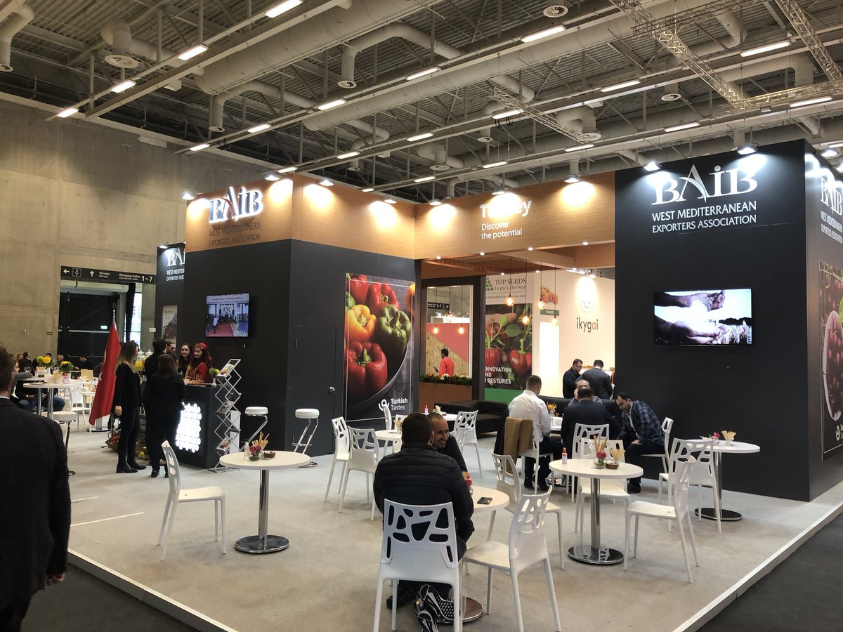 Interfresh Eurasia ziyaretçi çalışması için Fruit Logistica’dayız.