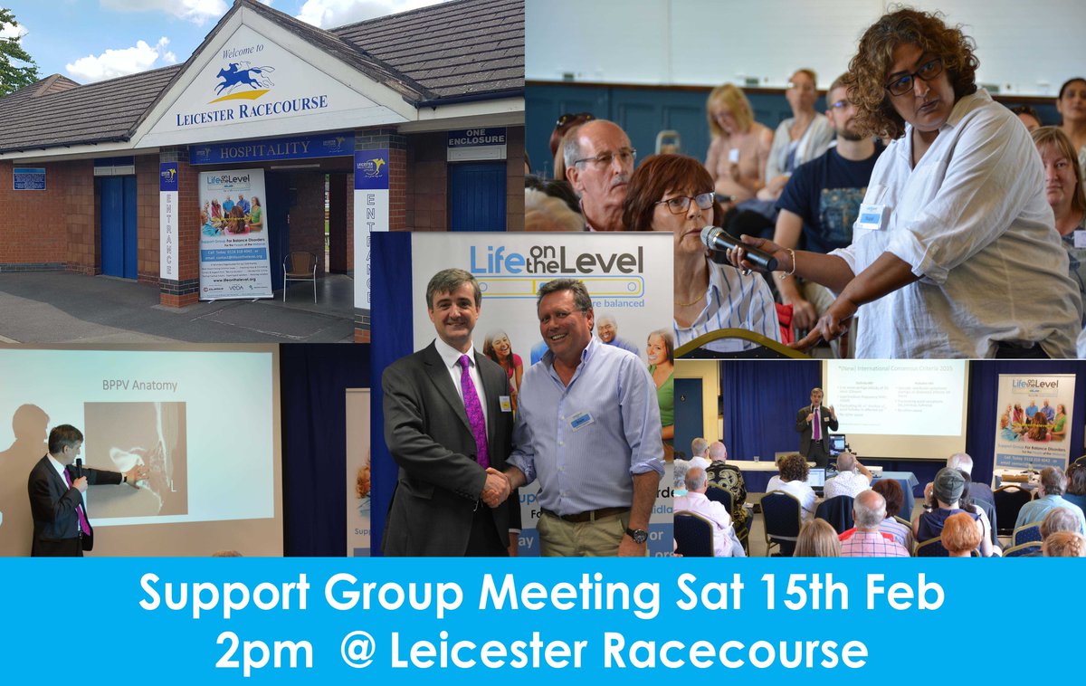 Next Support Group Meeting Sat 15th Feb. If you have any issues with Anxiety and Depression - Kala Patel, our expert guest speaker, a psychotherapist talks about "Practical, portable tools to survive each day with a balance condition" visit lifeonthelevel.org/future-meeting… for details.