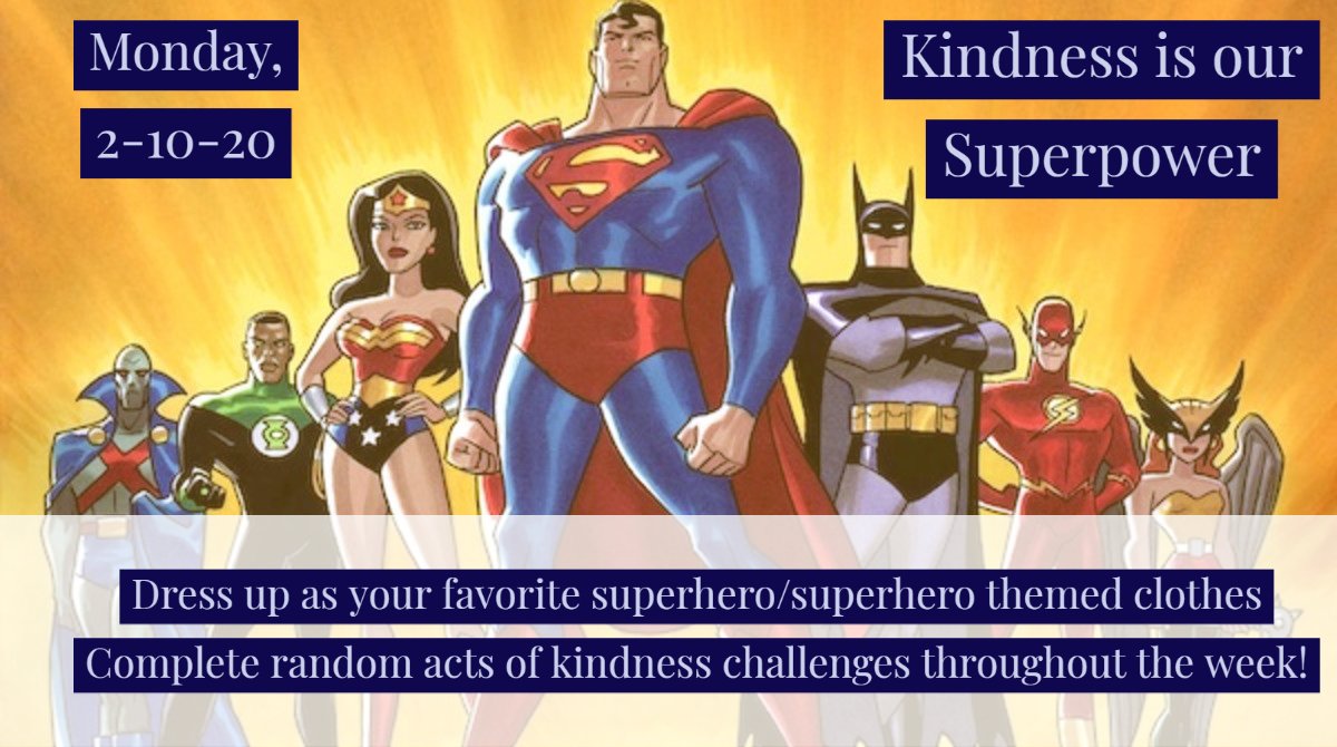 MMS_WOLVES's tweet photo. Remember our "Spread the Love" Spirit Week starting Monday! https://t.co/sjcb9oMMMr