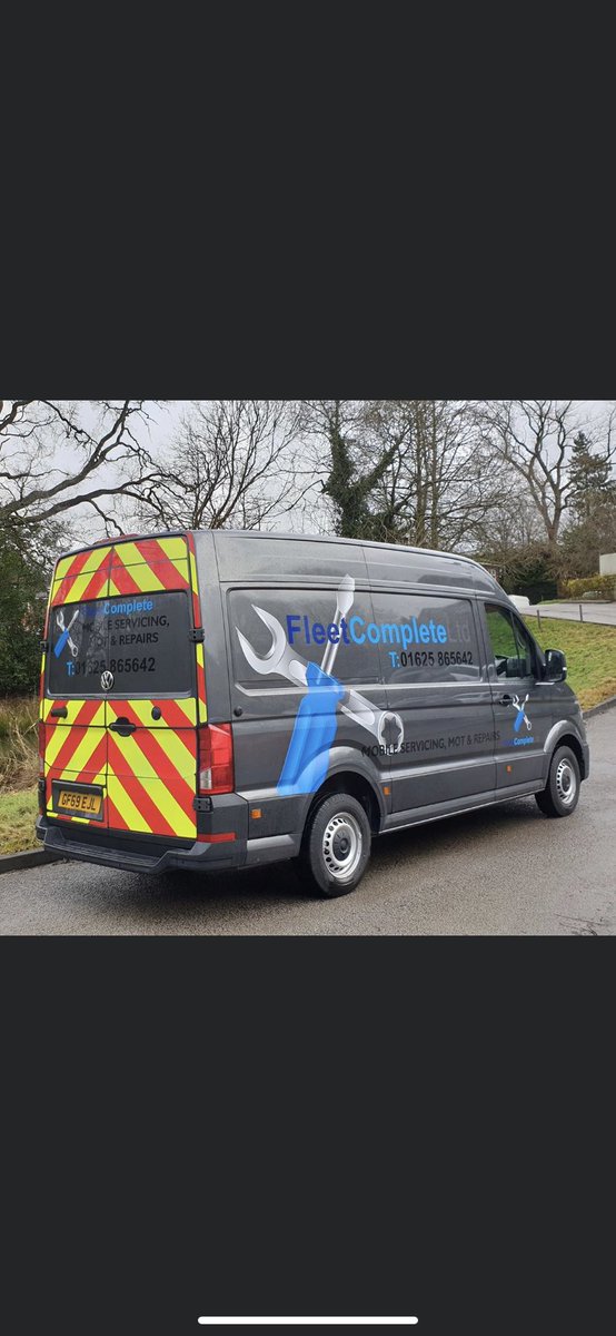FleetCompleteUK's tweet photo. First of the new vans on the road today!  We work on behalf of all the major leasing companies so if you want to reduce your vehicles downtime, we will come and service onsite. For more information call us on 01625 865642 or drop us a message! https://t.co/h25QkT4cLn