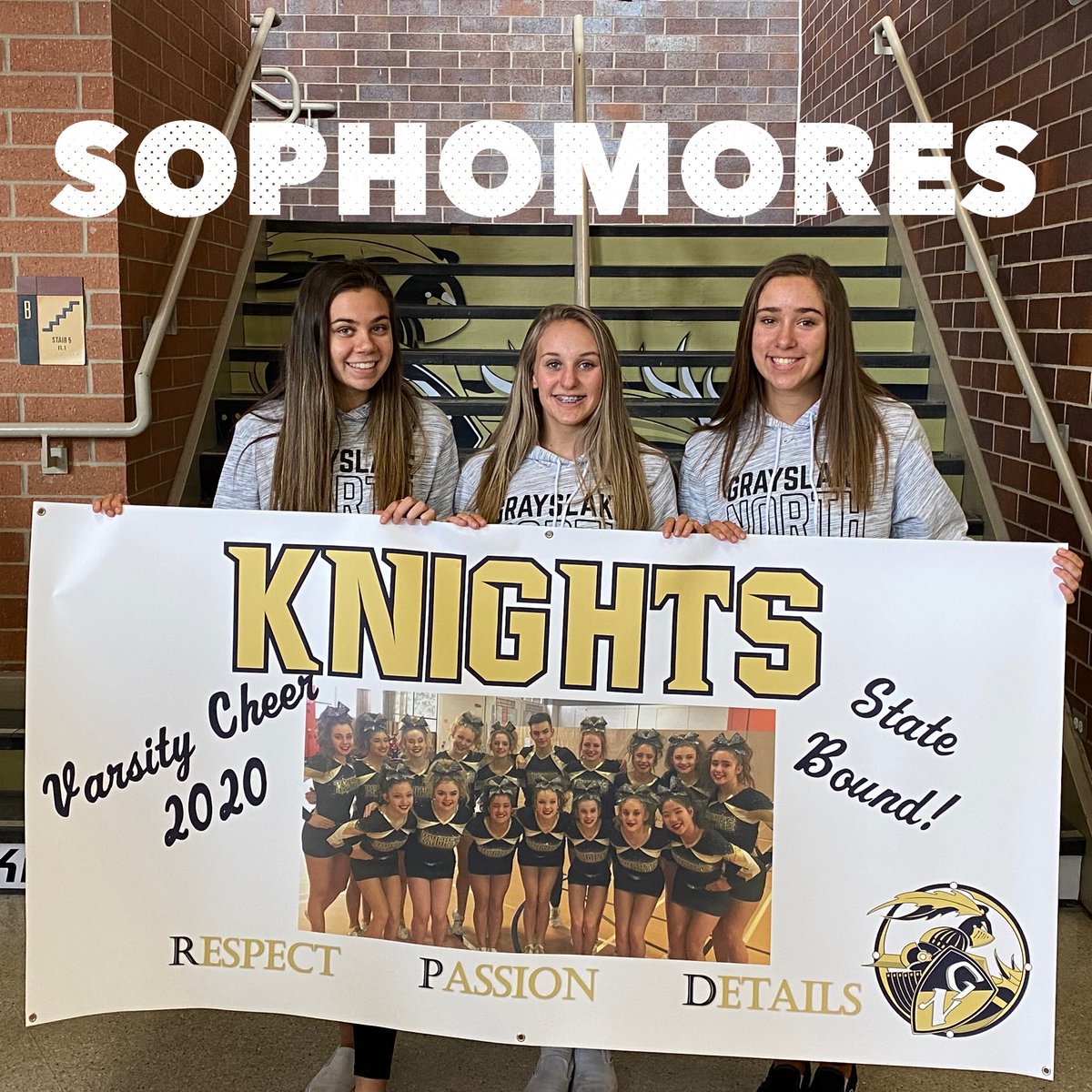 KnightsCheer1's tweet photo. We are on our way to STATE!!! So proud to be heading down to Bloomington with this team!! #RPD #HoldTheRope #ClassPics #RoadToState #LetsGoNorth https://t.co/OFKhKoTdCt