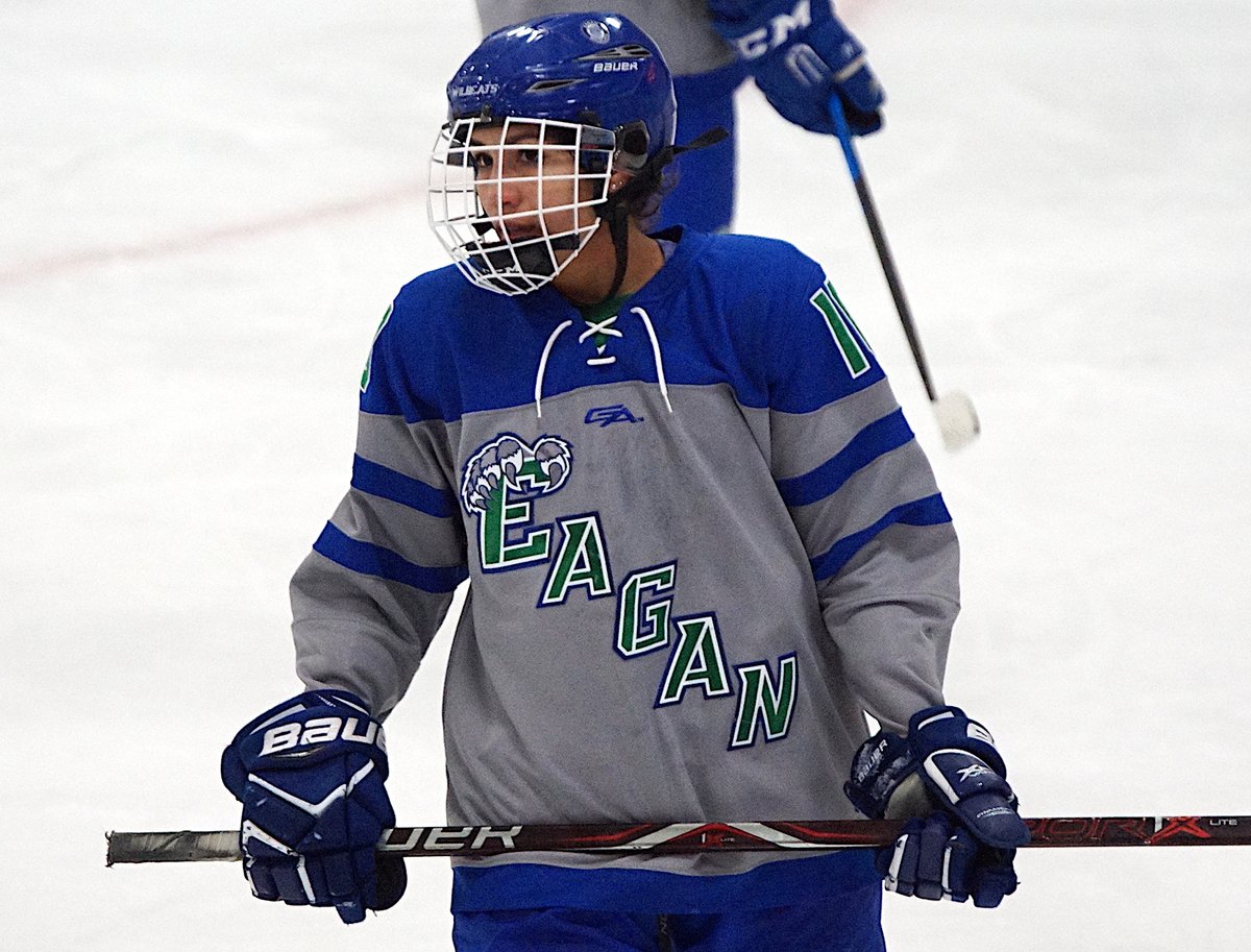 #NOWProspects '20 Jenna Ruiz (<a href="/FPUathletics/">Franklin Pierce Ravens</a> commit) got Eagan going right away by scoring a natural hat trick (1P &amp; 2P) as the Wildcats won their first Section 3AA game 5-1 over Rosemount on Tuesday evening. Ruiz's 4-point game (3G, 1A) helped grab YHH's #1 Star of the Night.