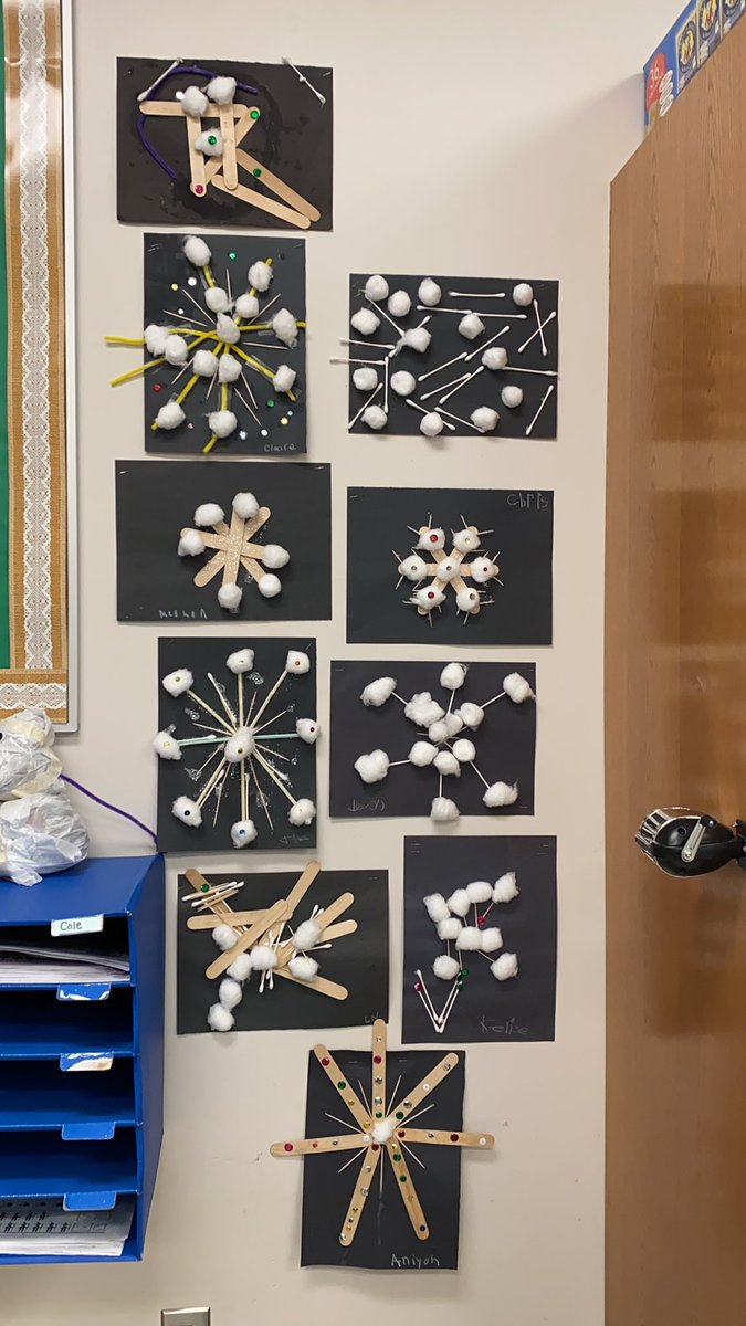 HornbacksView's tweet image. STEM Snowflakes... no two are the same ❤️ #ViewOneGoodThing