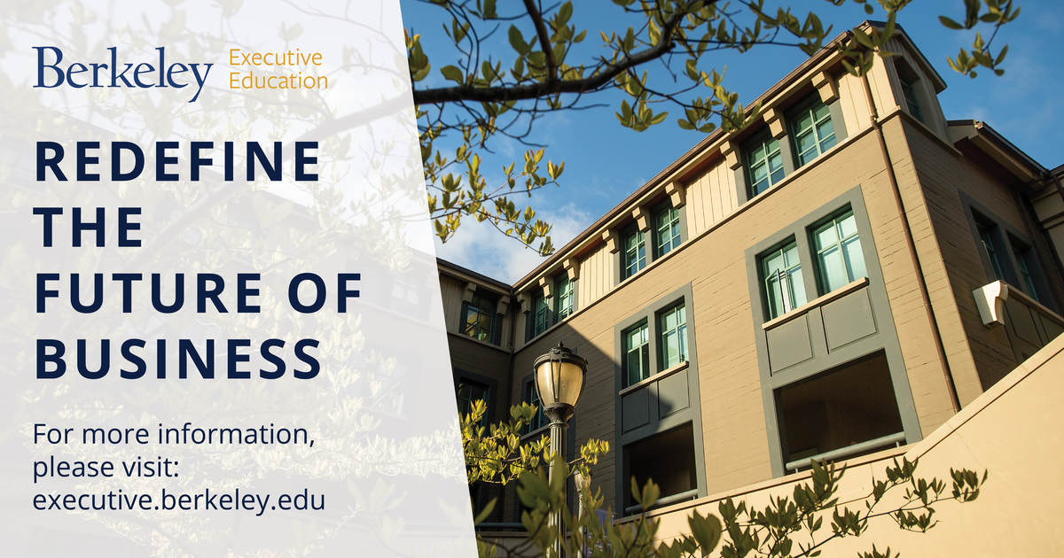 BerkeleyExecEd's tweet image. Create cohesive learning solutions that create value across your organization and advance your business goals by collaborating on a professional development program with Berkeley Haas professors. #customprograms ucbexed.org/2SmKfnU