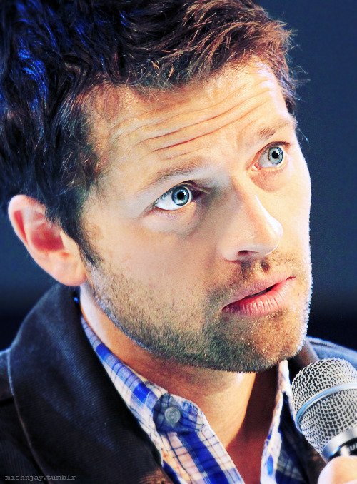 Eyes are the window to the soul.The blues blue to ever blue.The Misha Collins eyes thread.I'm not even sorry.