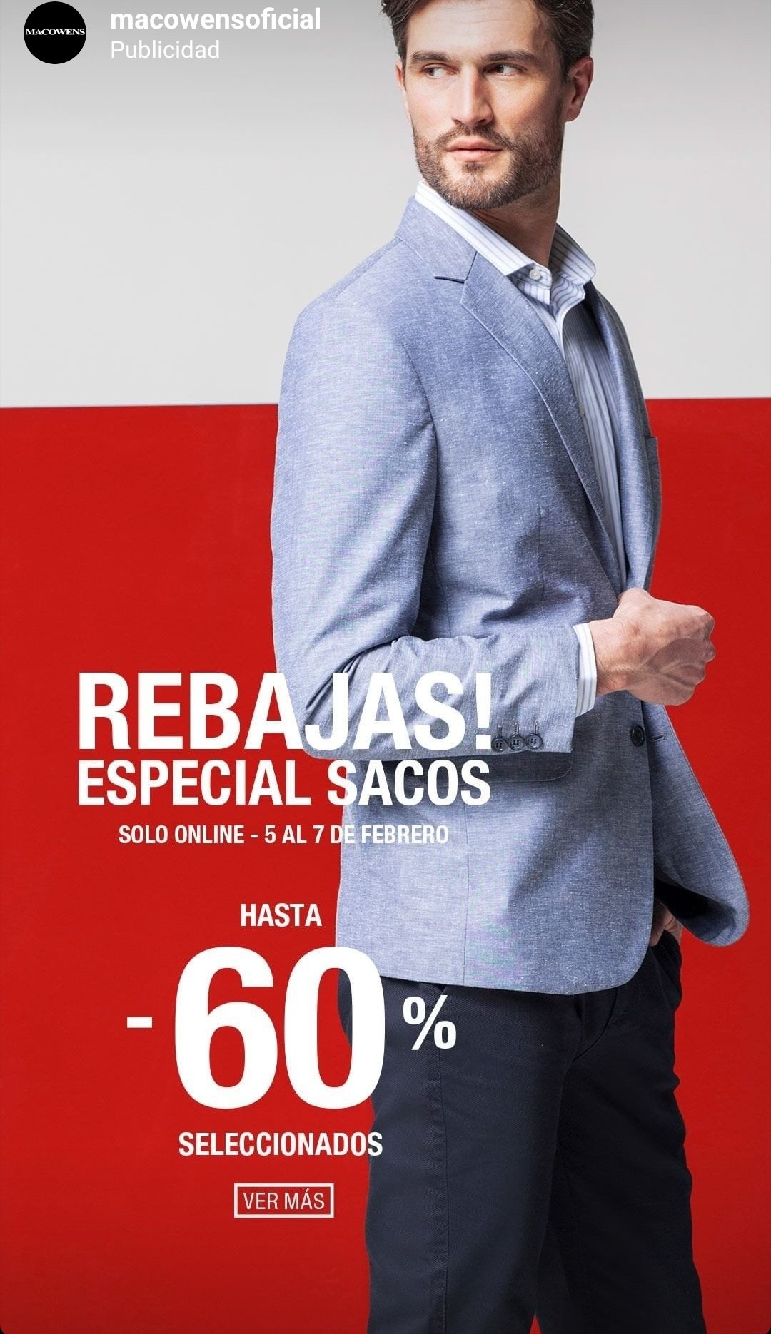 Macowens trajes online