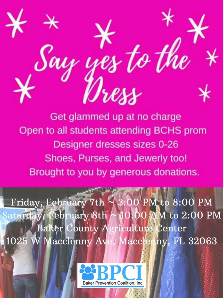 Don’t forget this Friday and Saturday! Looking for a prom or military ball dress? Let us help you "Say Yes to the Dress"! We have over 250+ gorgeous designer gowns sizes 0-26 for you to choose from. Shoes, purses and jewelry too! Please share with your friends and family!