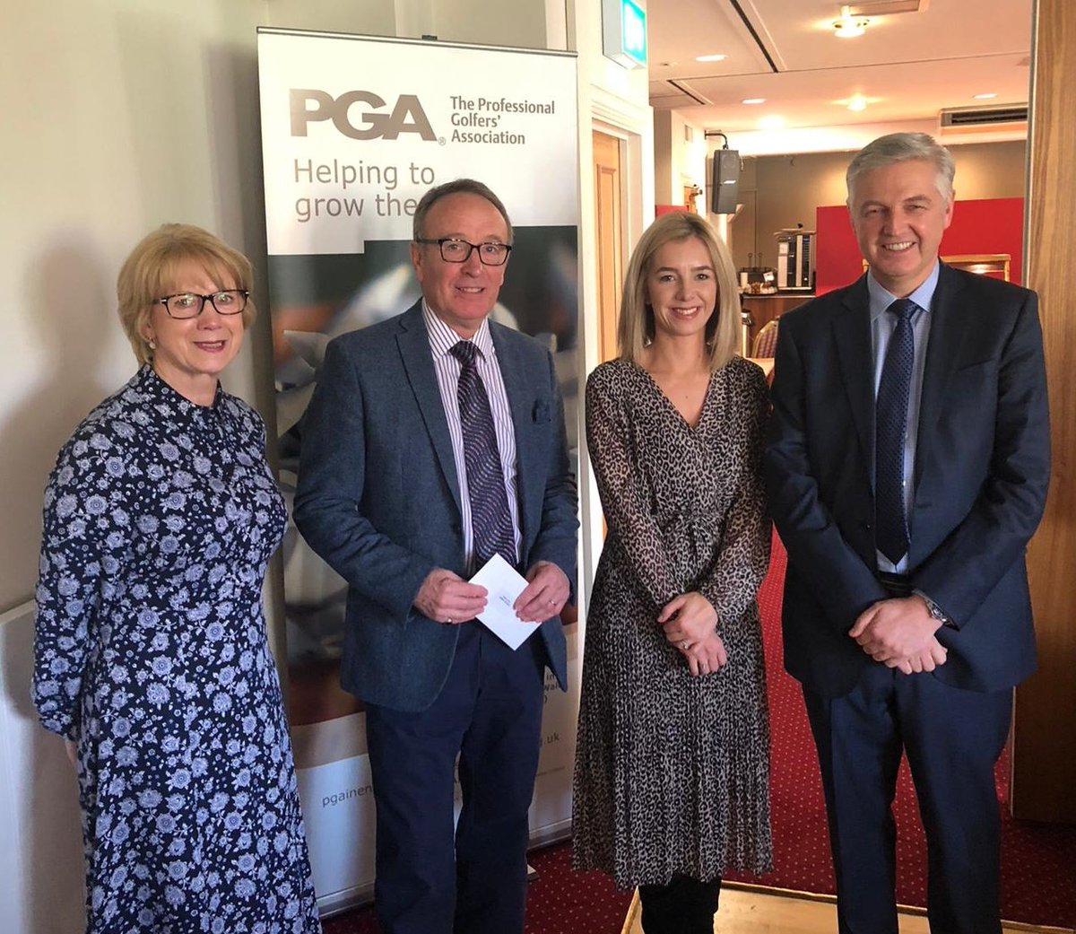 Our final award of the day went to our Toby Sunderland Award nominee Jonny Pearce. Sadly with Jonny no longer with us it was fantastic to have his father Kevin, mum Dot and wife Jemma join us to collect the award in his memory and we look forward to the <a href="/JPGolfDay1/">JP Golf Day</a> in 2020