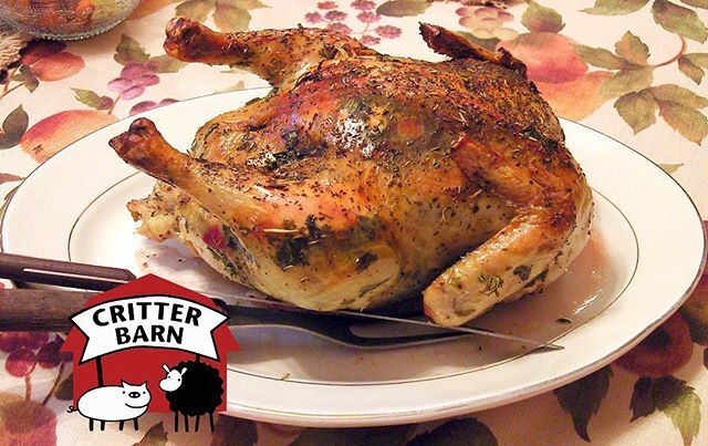 Roaster Chicken SALE! 
Critter Barn raised roaster chickens are now on sale, only $1 per Lb! 
Stop by the farm Tuesday through Saturday from 10am-5pm to get yours! First come, first serve. While supplies last. ift.tt/2H2qZHe