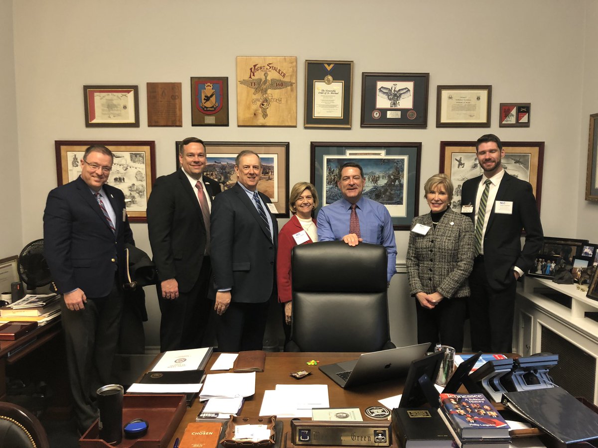 martinezruckman's tweet photo. Thanks for taking the time to discuss transportation, lead and copper rules and telehealth, @RepMarkGreen #NLCDC https://t.co/jOxMpcKDaX