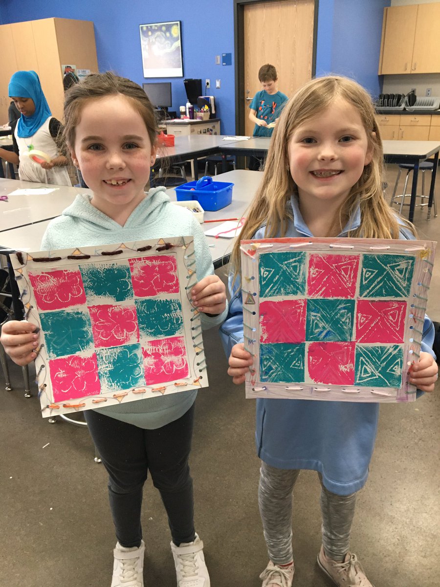 2nd Grade Art: Learning Running and Whip Stitches! <a href="/WestWoodPLS/">WestWood Elementary</a>