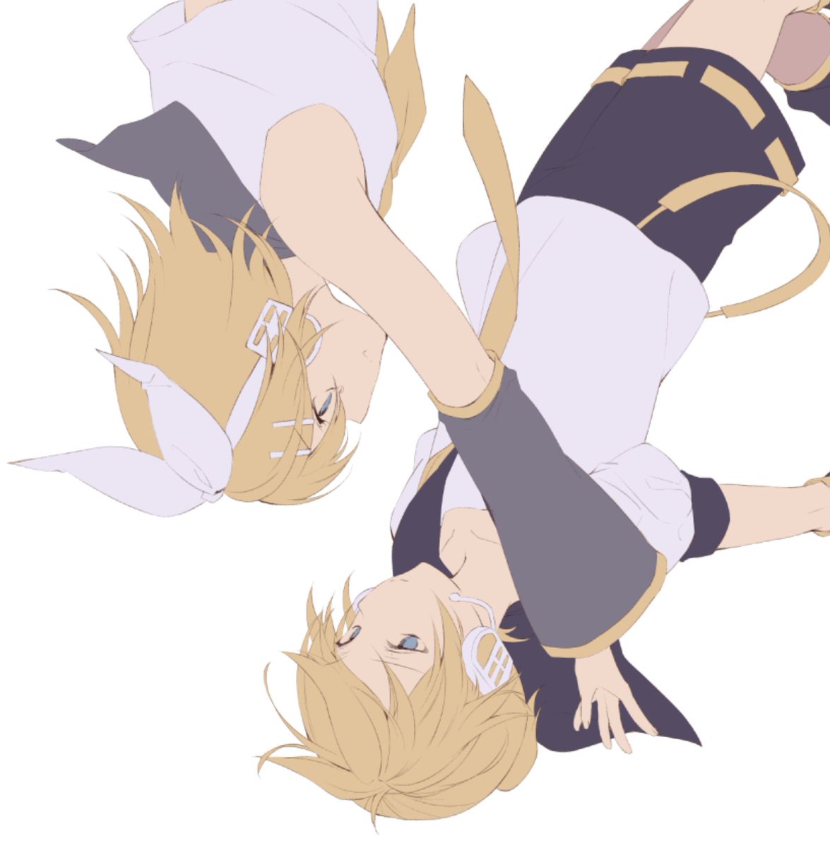 鏡音レン ,鏡音リン 「」|兎々のイラスト