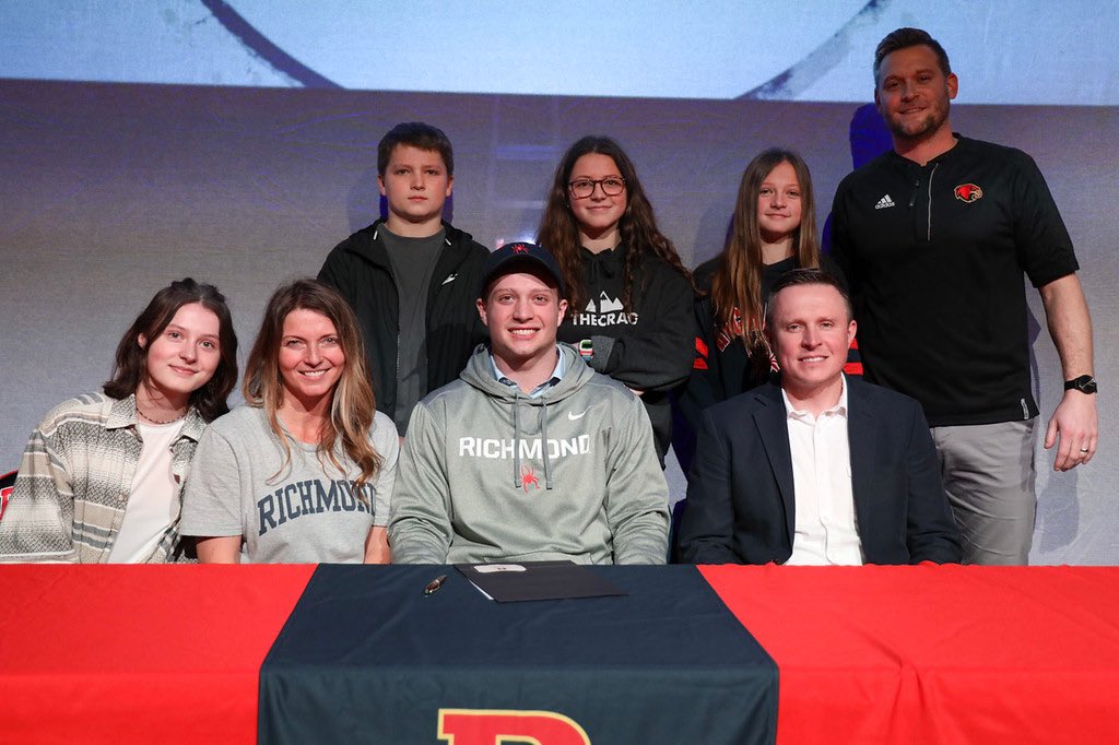 Last but not least- congrats to Jordan Smith on signing with Richmond to continue his football career! #BeTheTradition