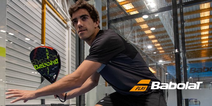 Juan Lebrón, portador de esta Babolat Viper Carbon 2020.