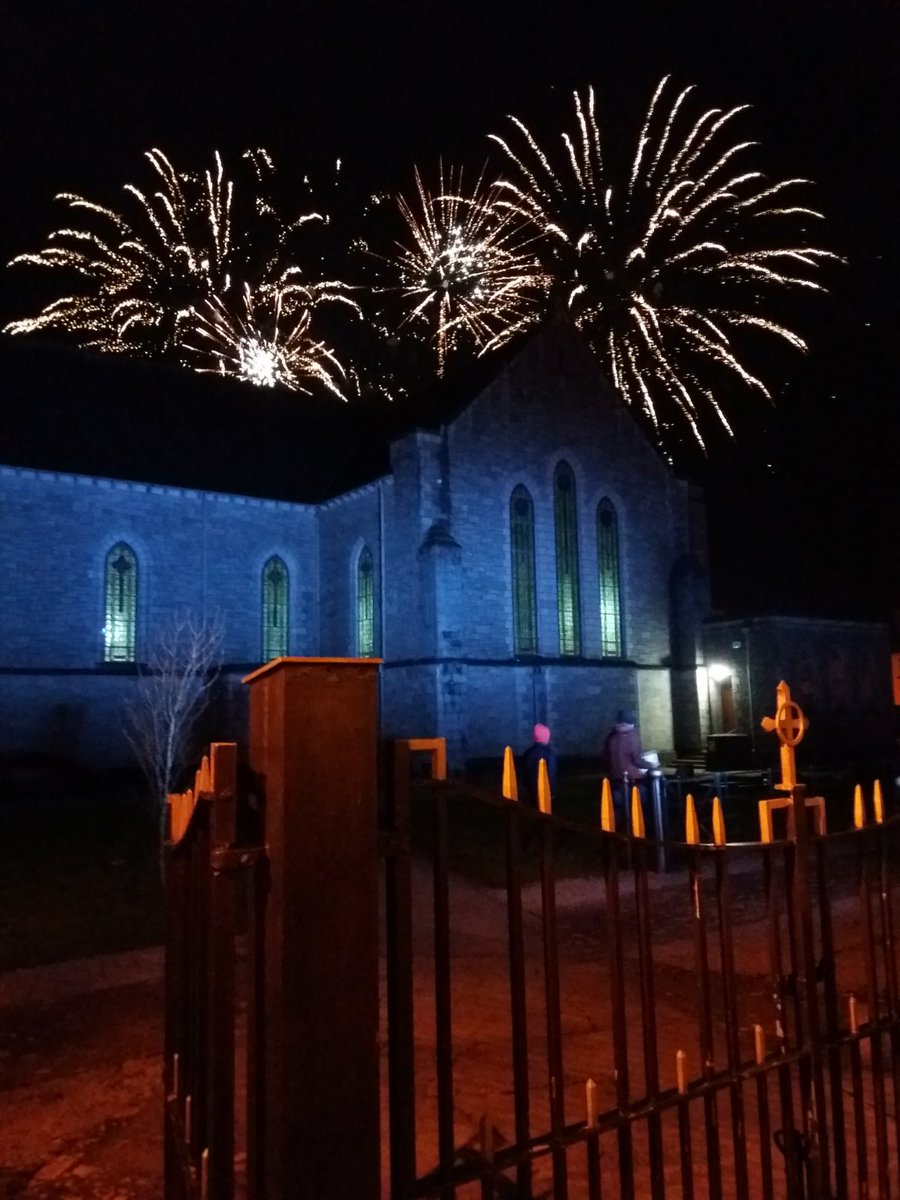 Proud of #Portumna as always but especially this evening. To see so many @VisitPortumna for the 'Fire Show' opening of @galway2020 European Capital of Culture in #Portumna.

Well done to all, so we'll organised!

Good luck to all for Saturday's big opening in #Galway & the  year.