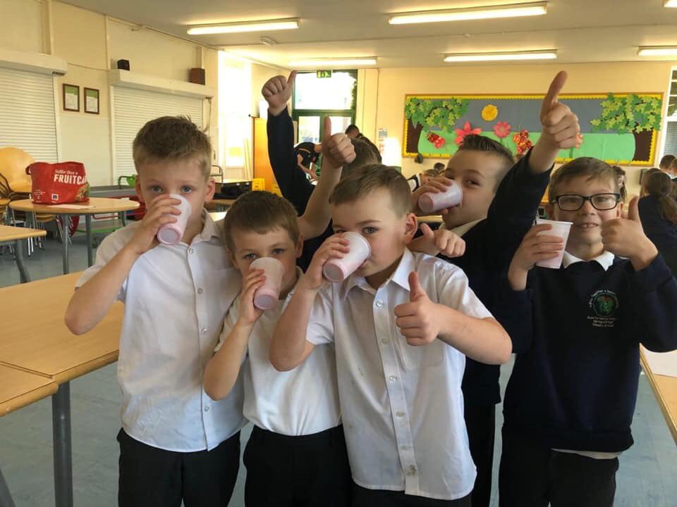 SpringCottagePS's tweet image. We enjoyed our @tigerstrust session today; we made smoothies. It was a great way to end our lessons on healthy living! #SpringCottage3LF #springcottagescience