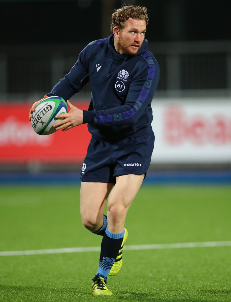 🏟 Scotland Club XV get in their final preparations ahead of tomorrow night's match. 
 
They play their Irish counterparts tomorrow at Energia Park, Dublin (5:45pm kick-off)

#AsOne